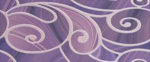 Arabeski 4 Arabeski purple decor 01 250*600 мм